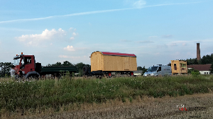 FTM KEIL °Transport des Bauwagens FTM KEIL °Transport des Bauwagens